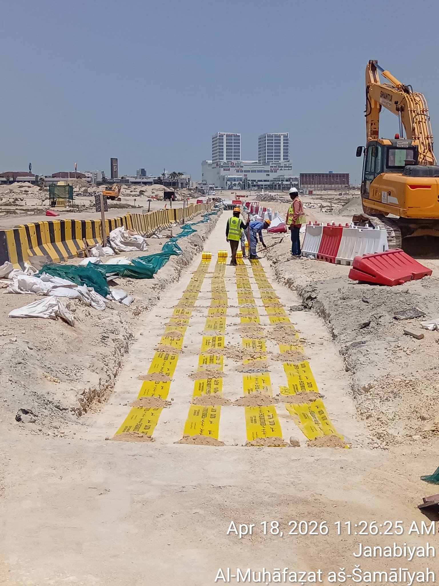 KTCC site delivery in Bahrain